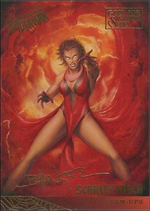 Fleer Ultra Spider-Man (Gold-Foil Signature Parallel Base Set) card 126