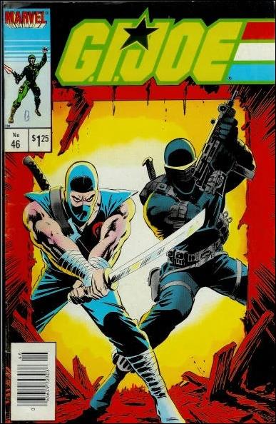 G.I. Joe: A Real American Hero issue 46-D French-Canadian Price Cover