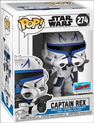 POP! Star Wars figure 274 Captain Rex NYCC 2018