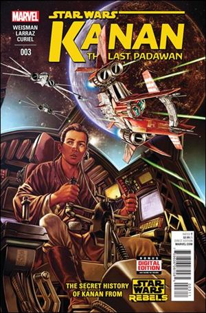Kanan - The Last Padawan issue 3 Mark Brooks Cover