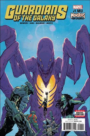 Guardians of the Galaxy (2015)  issue 1.MU Michael Walsh Cover