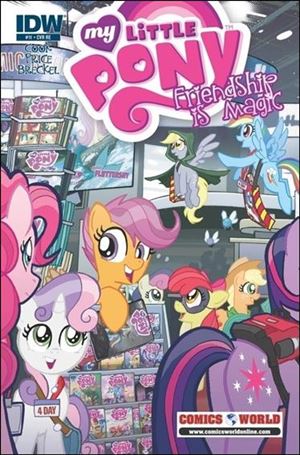 My Little Pony: Friendship is Magic issue 11-E Comics World Cover