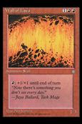 Magic the Gathering: Ice Age (Base Set) card 223 Wall of Lava