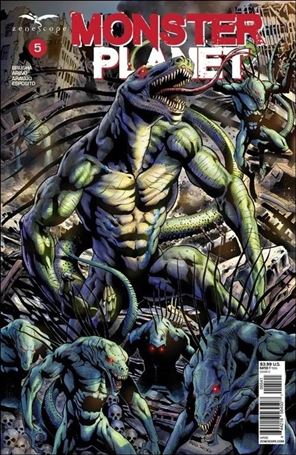 Monster Planet issue 5-D Fabio Lima Jansen Cover