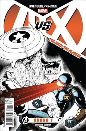 Avengers vs X-Men issue 1-H Ryan Stegman X-Men Team Cover