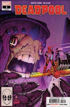 Deadpool (2018) issue 3 Nic Klein Cover
