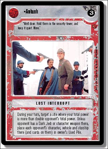 Star Wars: Cloud City Limited (Base Set) card 121 Ambush