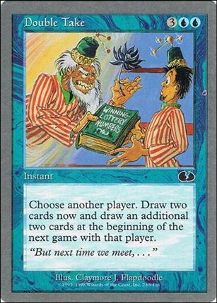 Magic the Gathering: Unglued (Base Set) card 23 Double Take