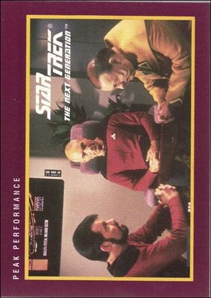 Star Trek 25th Anniversary: Series 2 (Base Set) card 172 Peak Performance
