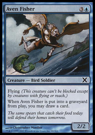 Magic the Gathering: 10th Edition (Base Set) card 68 Aven Fisher