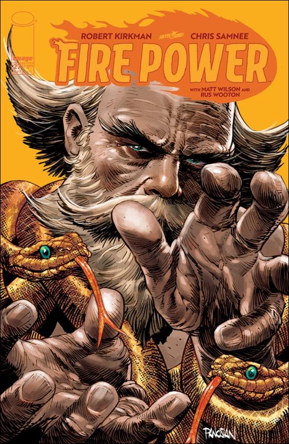 Fire Power issue 27-B Dan Panosian Cover