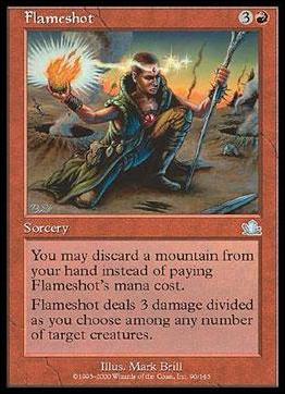 Magic the Gathering: Prophecy (Base Set) card 90 Flameshot