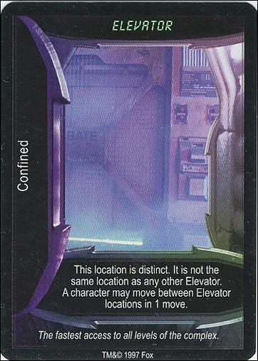 Aliens/Predator (Base Set) card 115 Elevator