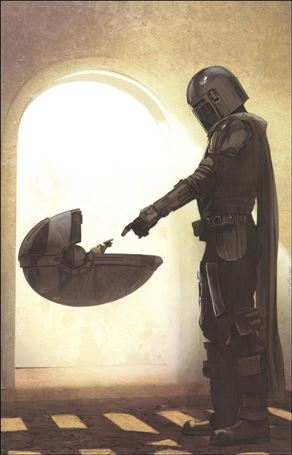 Star Wars: The Mandalorian issue 1-O Mike Mayhew Studio Store/ES Virgin Cover 1/1000