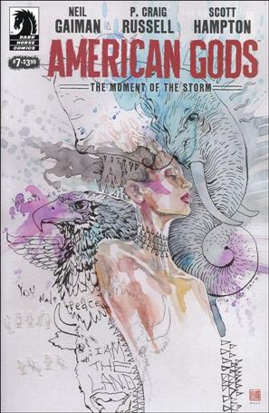 American Gods: The Moment of the Storm issue 7-B David Mack Cover
