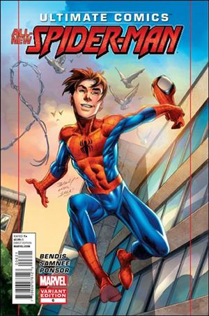 Ultimate Comics Spider-Man issue 6-D Unbagged Mark Bagley 1:25 Cover