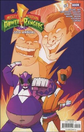 Mighty Morphin Power Rangers Annual issue 1-E Felipe Smith NYCC Exclusive Cover