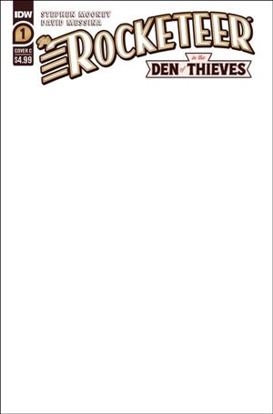 Rocketeer: In the Den of Thieves issue 1-C Blank/Sketch Cover