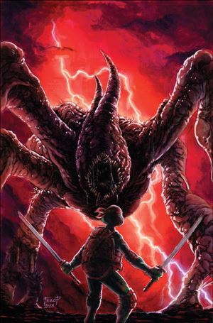 Teenage Mutant Ninja Turtles x Stranger Things issue 4-E Fero Peniche 1:25 Virgin Cover