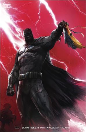 Deathstroke (2016) issue 34-B Francesco Mattina Cover