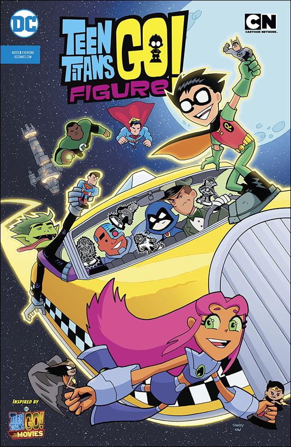 Teen Titans Go Figure! issue 1 Sandy Jarrell Cover