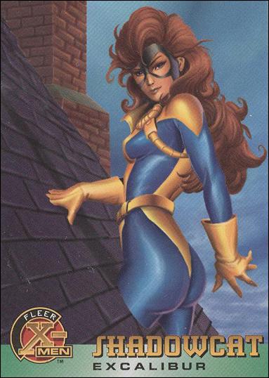 1996 Fleer X-Men International (Base Set) card 28 Shadowcat