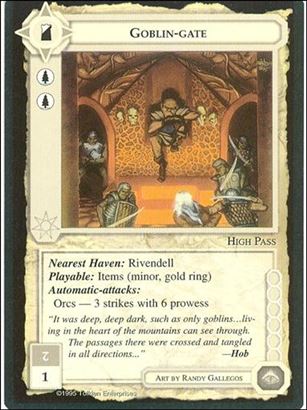 Middle-Earth: The Wizards (Base Set) card 190 Goblin-gate