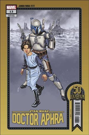 Star Wars: Doctor Aphra issue 13-C Chris Sprouse Lucasfilm 50th Anniversary Cover