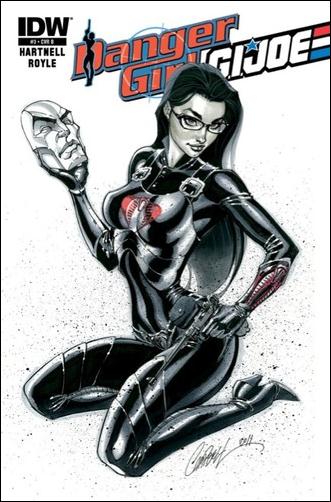 Danger Girl/G.I. Joe issue 3-B Baroness 1:5 Cover