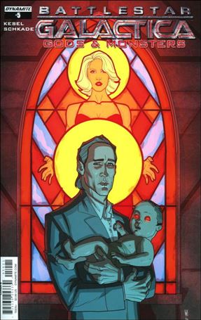 Battlestar Galactica: Gods and Monsters issue 5-B Pete Woods Cover