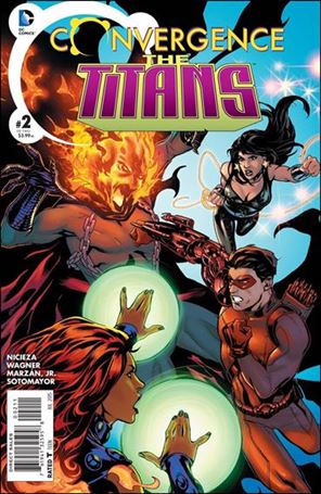 Convergence Titans issue 2 Emanuela Lupacchino Cover