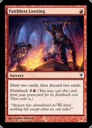 Magic the Gathering: Duel Decks: Sorin vs. Tibalt (Base Set) card 59 Faithless Looting