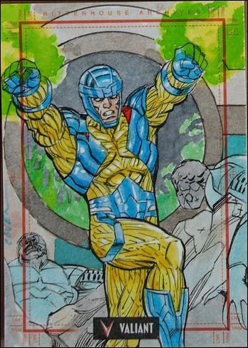 2013 Valiant Comics Preview Trading Card Set (Sketch Card Subset) card RC-06