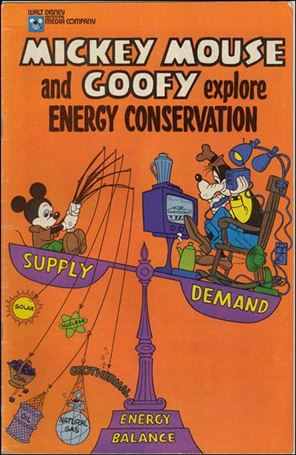 Mickey Mouse and Goofy Explore Energy Conservation issue 1