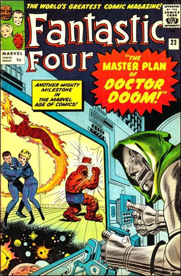 Fantastic Four (1961) issue 23-B UK Price Cover