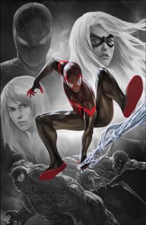 Miles Morales: Spider-Man (2018) issue 26-E Skan Srisuwan Comic Mint Splash Color Virgin Cover
