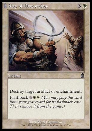 Magic the Gathering: Odyssey (Base Set) card 42 Ray of Distortion