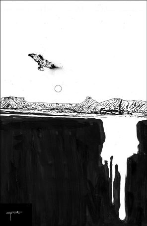 Firefly issue 4-F Lee Garbett 1:50 Black & White Virgin Cover