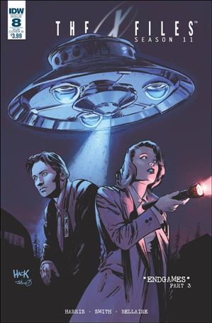 X-Files: Season 11 issue 8-C Robert Hack Subscription Cover