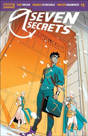 Seven Secrets issue 5 Daniele Di Nicuolo Cover