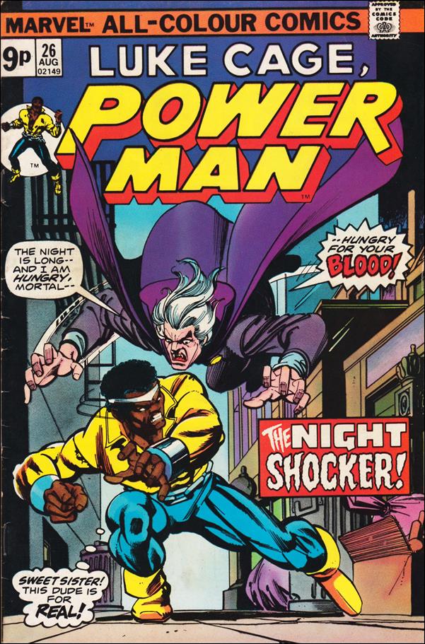 Power Man issue 26-B UK Price Cover