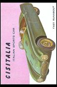World on Wheels (Base Set) card 102 Cisitalia Sports Car