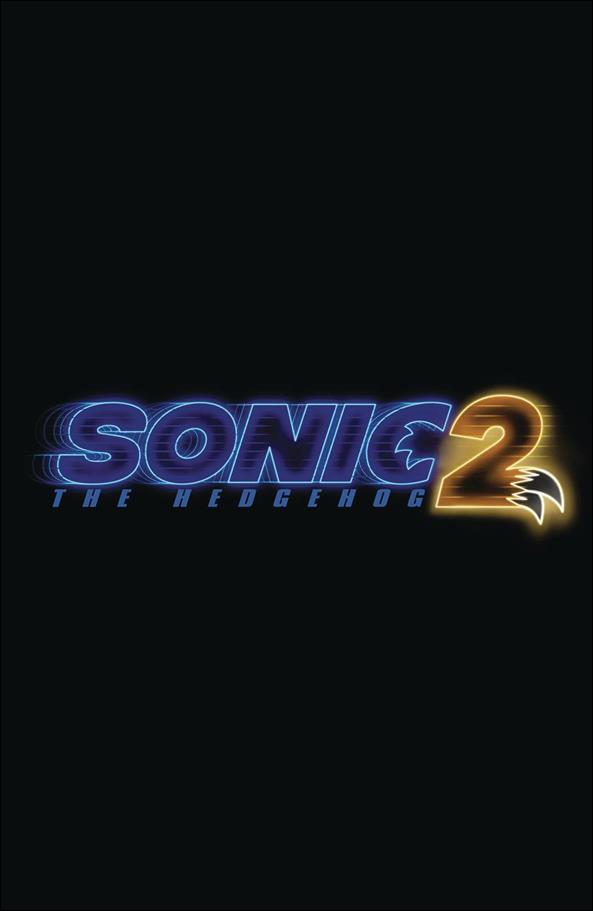 Sonic the Hedgehog 2: Official Movie Pre Quill issue One Shot-B 1:10 Movie Poster Cover