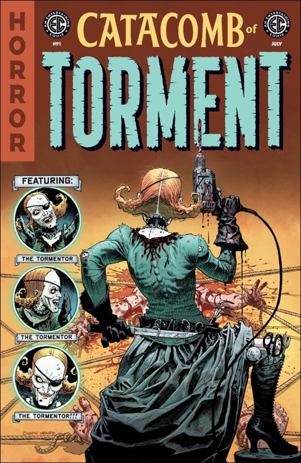 Catacomb of Torment issue 1-H Dustin Weaver Horror Host 1:100 Cover