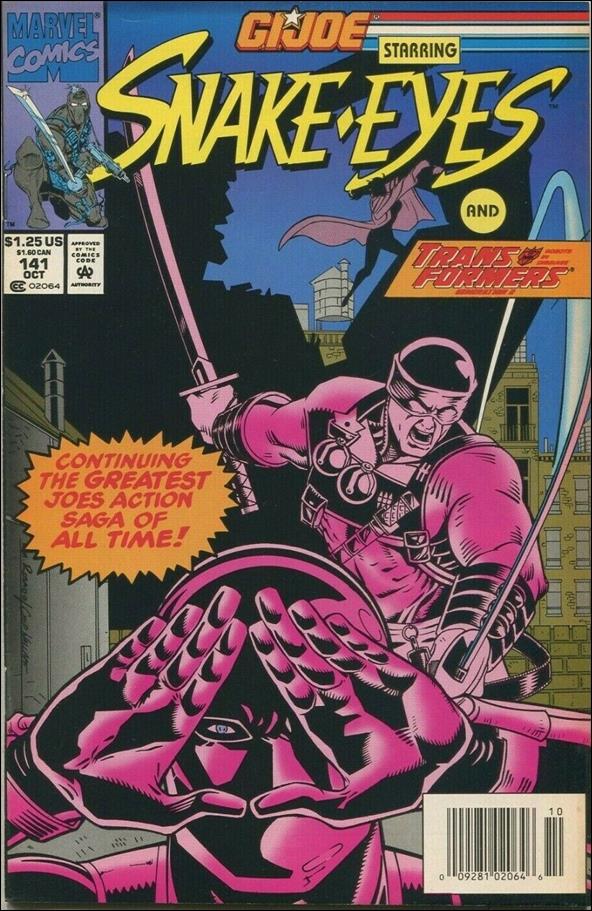 G.I. Joe: A Real American Hero issue 141-B Newsstand Cover