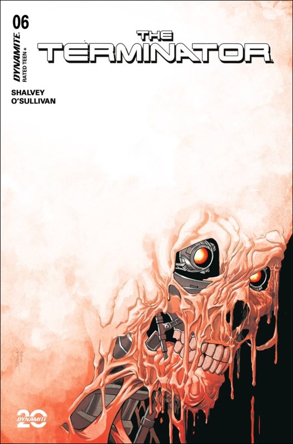Terminator (2024) issue 6-E Declan Shalvey Foil Cardstock Cover
