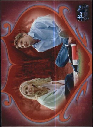 Buffy the Vampire Slayer: Connections (Base Set) card 6 Buffy + Riley: Tender Connection