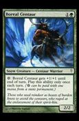 Magic the Gathering: Coldsnap (Base Set) card 104 Boreal Centaur