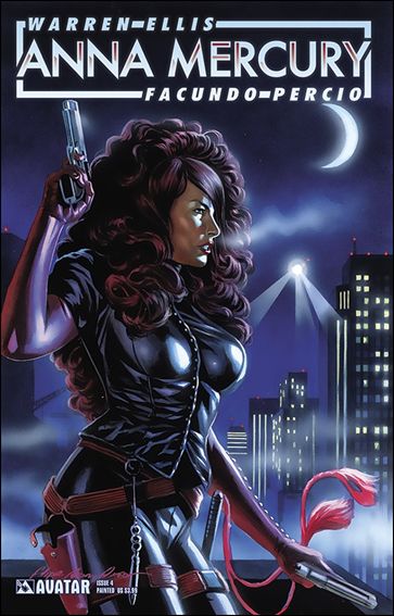 Anna Mercury issue 4-C Painted Cover