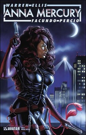 Anna Mercury issue 4-C Painted Cover